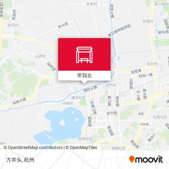 方井头地图