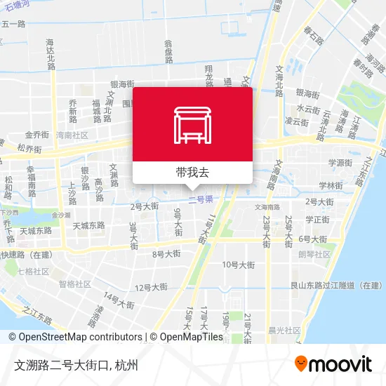 文溯路二号大街口地图