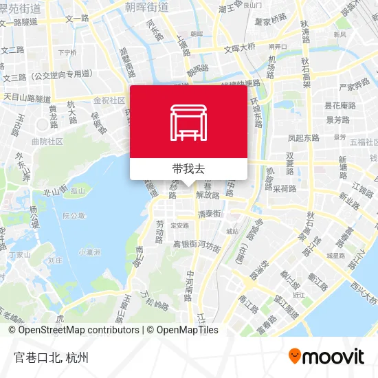 官巷口北地图