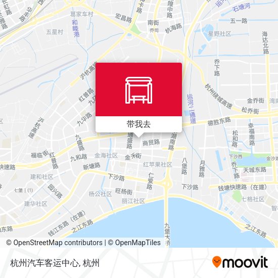 杭州汽车客运中心地图