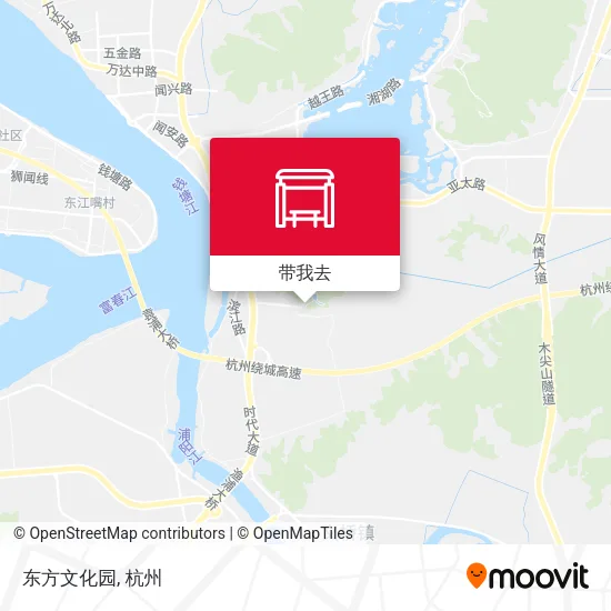东方文化园地图