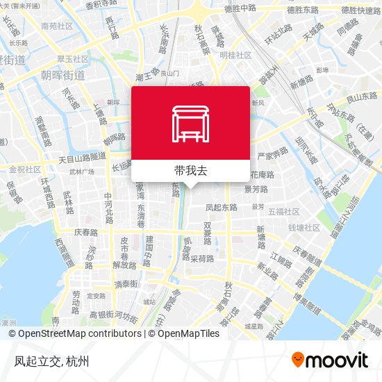 凤起立交地图