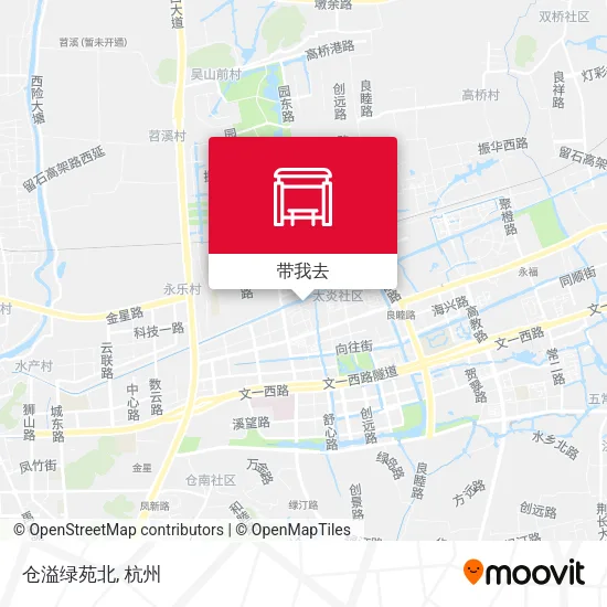 仓溢绿苑北地图