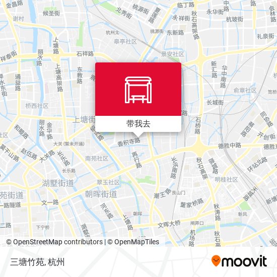 三塘竹苑地图