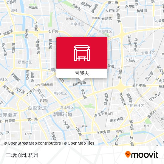 三塘沁园地图