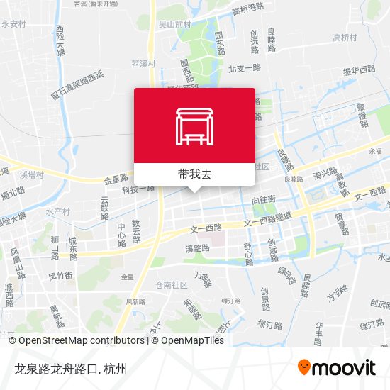 龙泉路龙舟路口地图