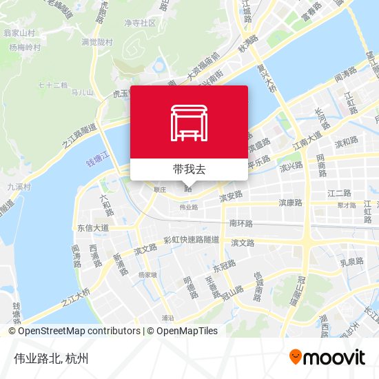 伟业路北地图