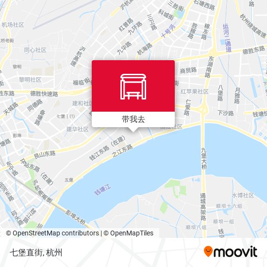 七堡直街地图