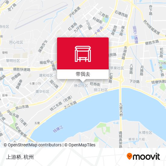 上游桥地图
