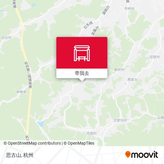 思古山地图