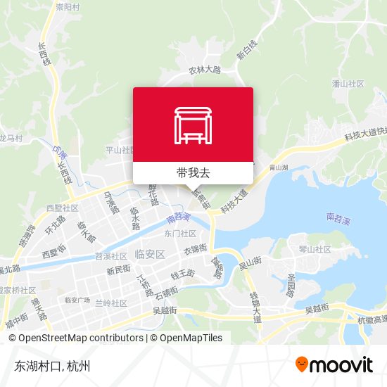 东湖村口地图