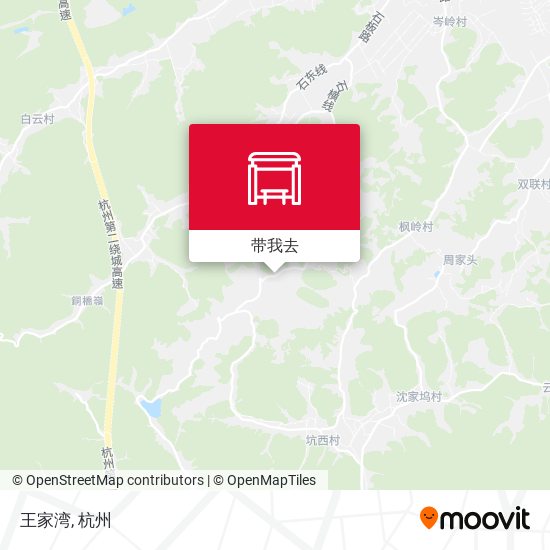 王家湾地图
