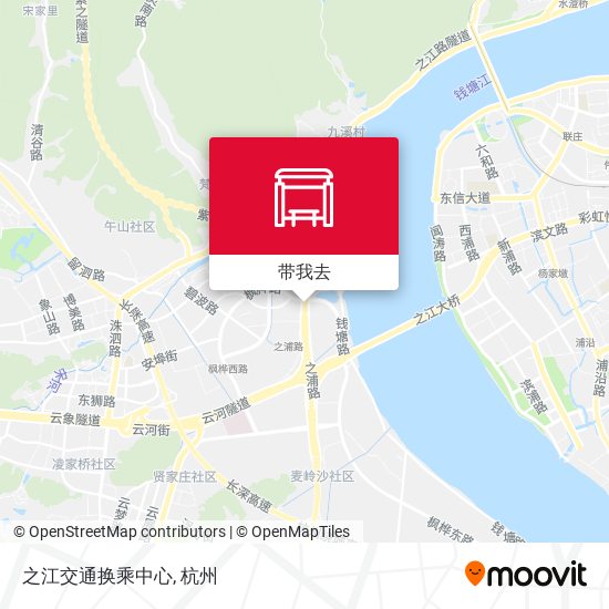 之江交通换乘中心地图