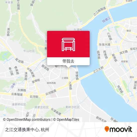 之江交通换乘中心地图