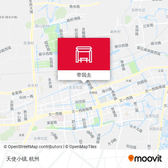 天使小镇地图