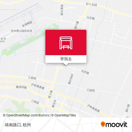 靖南路口地图