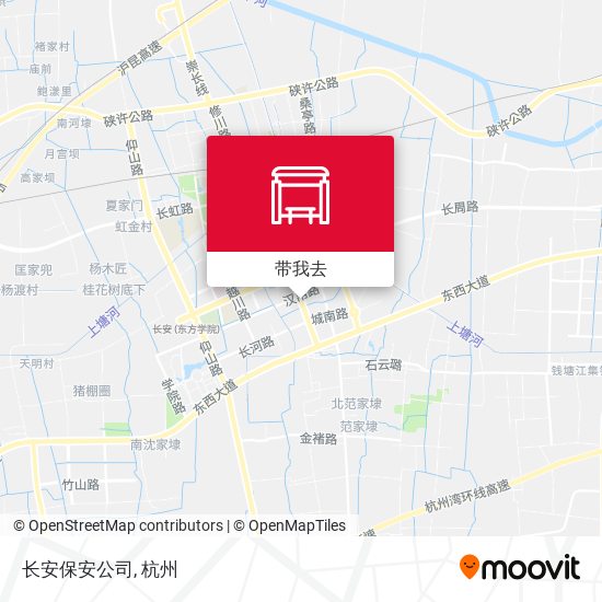 长安保安公司地图