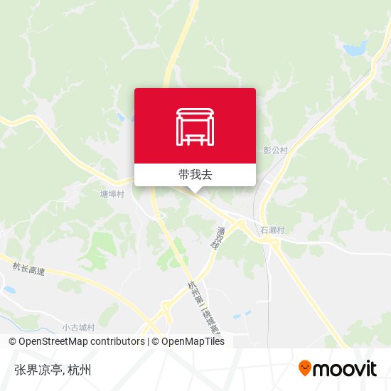 张界凉亭地图