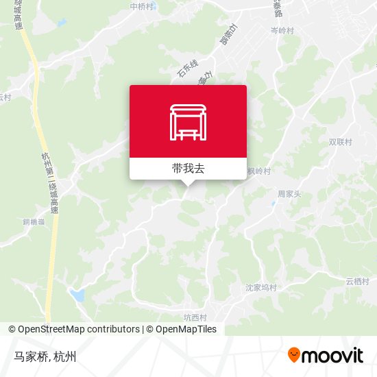 马家桥地图