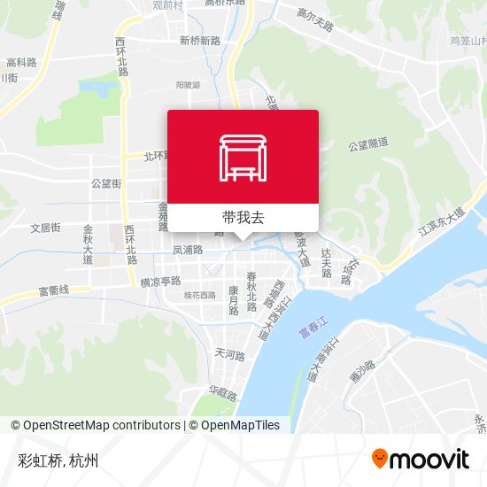 彩虹桥地图