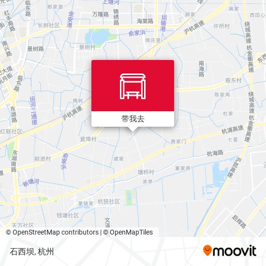 石西坝地图