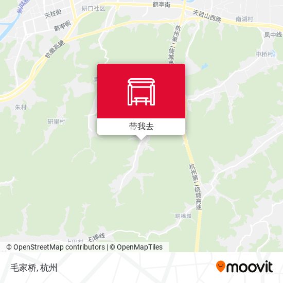 毛家桥地图