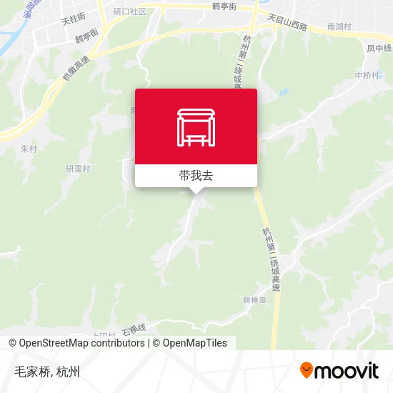 毛家桥地图