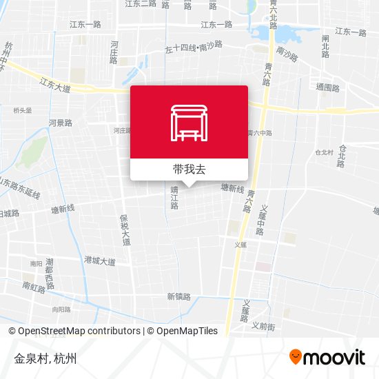 金泉村地图