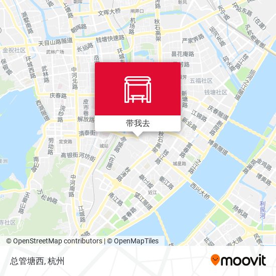 总管塘西地图