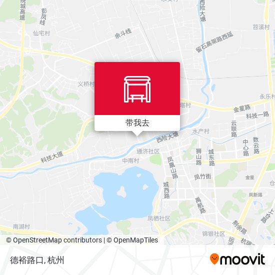 德裕路口地图