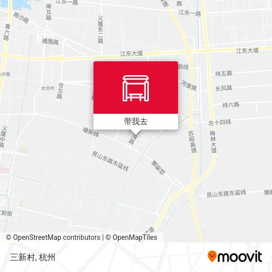 三新村地图
