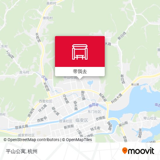 平山公寓地图