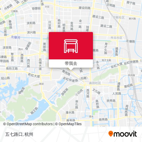 五七路口地图