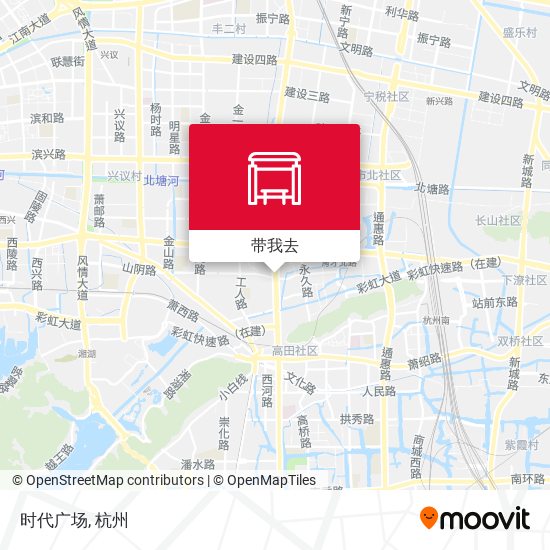 时代广场地图