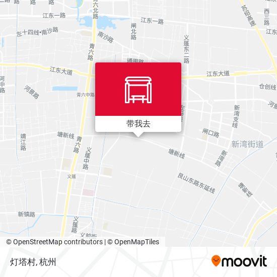 灯塔村地图