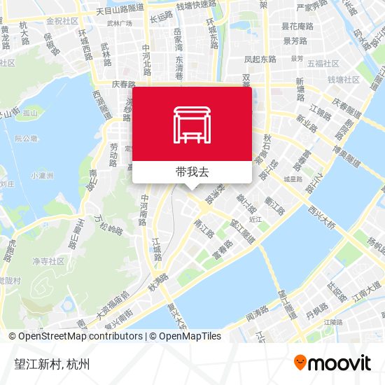 望江新村地图