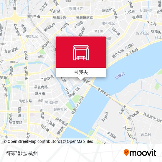 符家道地地图