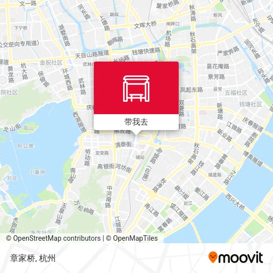 章家桥地图
