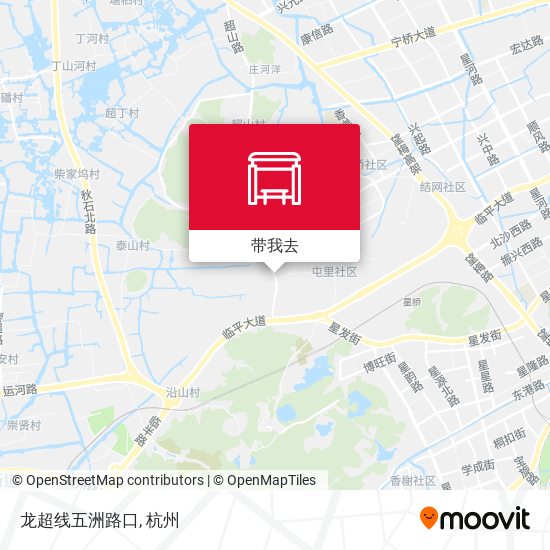 龙超线五洲路口地图