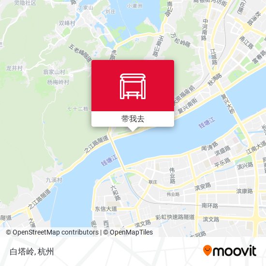 白塔岭地图