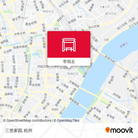 三堡家园地图