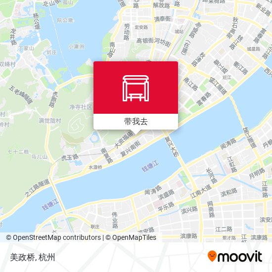 美政桥地图
