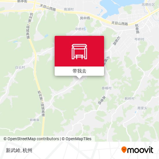 新武岭地图