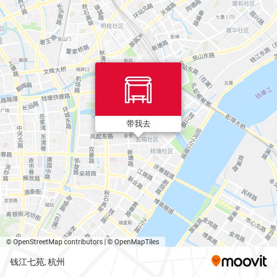 钱江七苑地图