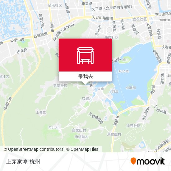 上茅家埠地图