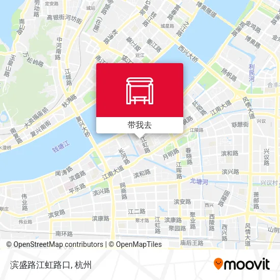 滨盛路江虹路口地图
