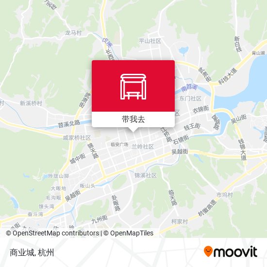 商业城地图