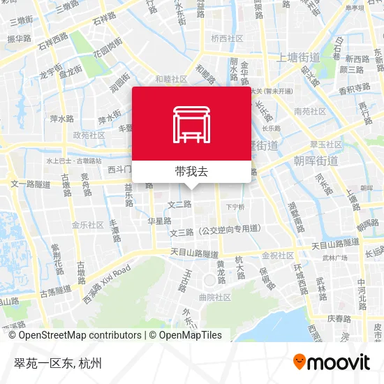 翠苑一区东地图