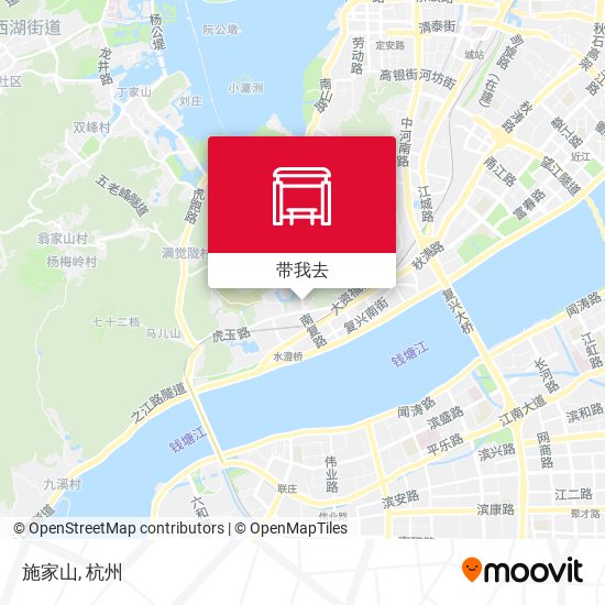 施家山地图