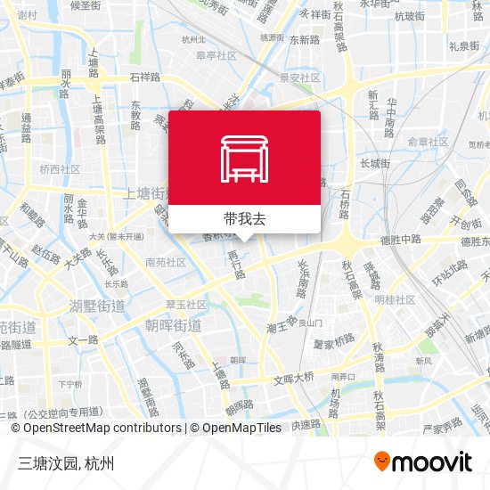 三塘汶园地图